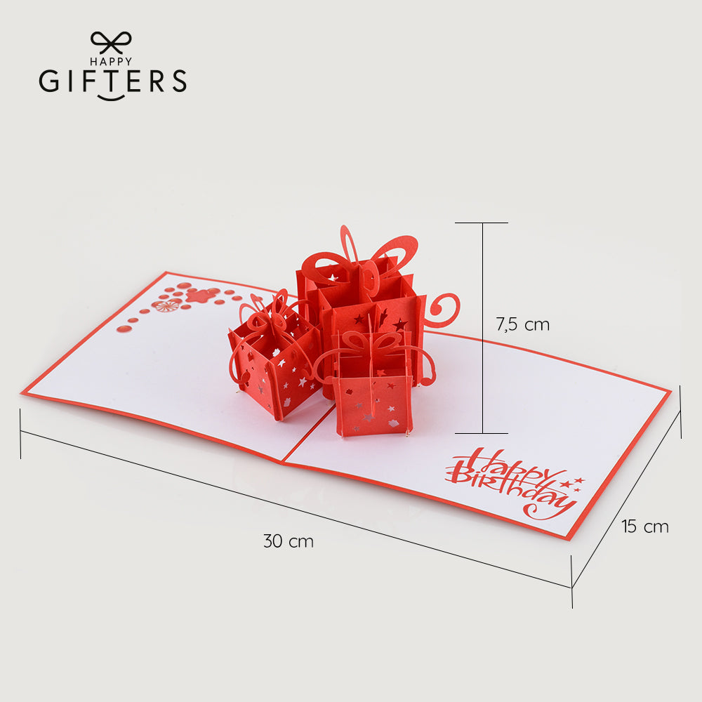 3D Pop Up Birthday Card BIRTHDAY GIFTS
