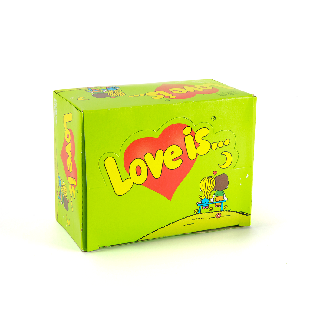 Bubble Gum Love Is Apple-Lemon, 100pcs