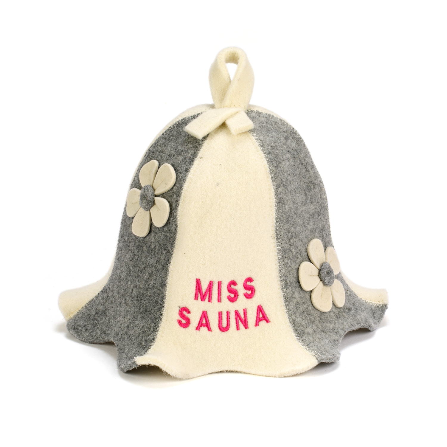 Sauna Hat 'Miss Sauna' 100% Wool