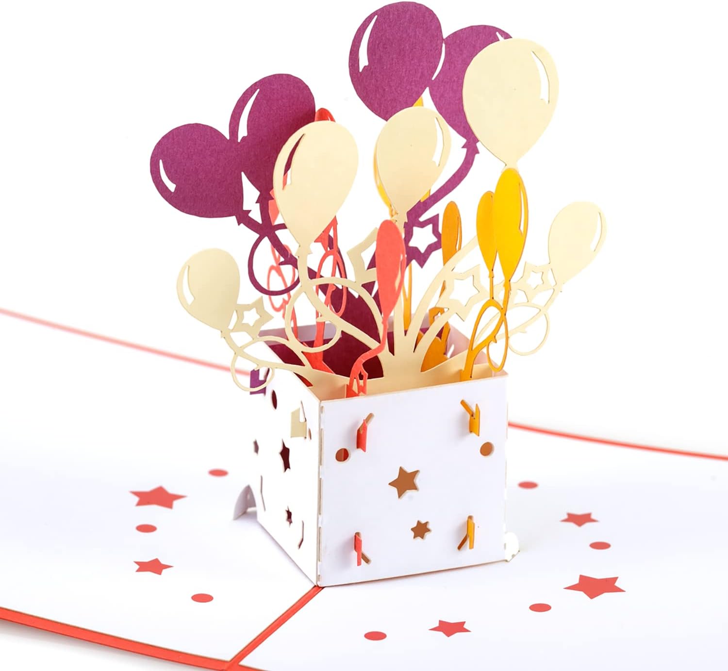 3D Pop Up Birthday Card BALOONS buy online